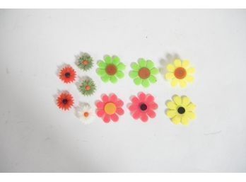 1970s Flower Power Fridge Magnets