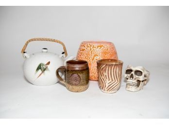 Assorted Pottery And Stoneware
