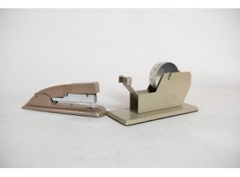 Vintage Desk Items Swingline 27 Stapler And Model G1 Ritzit Tape Dispenser