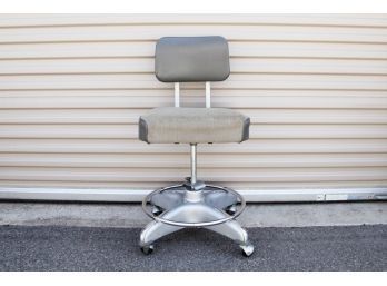 1950s Believed To Be Art Metal Industrial Chair