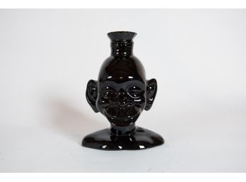 10' Onyx Glass African Bust Signed Bender