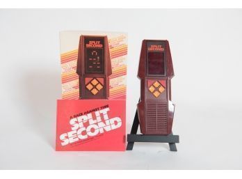 1980 Parker Brothers Split Second Handheld Game