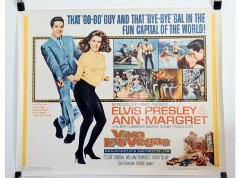 1964 Metro Goldwyn Elvis Presley & Ann Margret Viva Las Vegas
