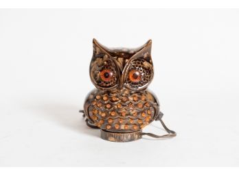 6' Mid Century Owl Lamp