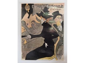 Divan Japonais Toulouse Lautrec Poster Reproduction
