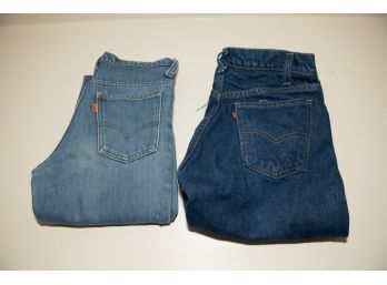 2 Pairs Vintage Levi Jeans