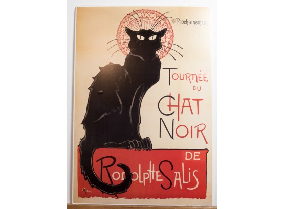 Tournee Du Chat Noir De Rodolphe Salis Print On Foam Core