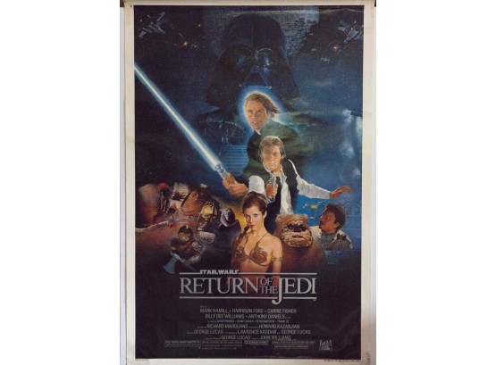 1983 Star Wars Return Of The Jedi Movie Poster