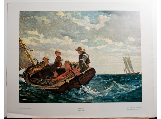 'Breezing Up' Winslow Homer Print