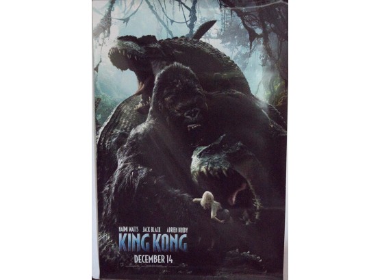 2005 King Kong Movie Poster