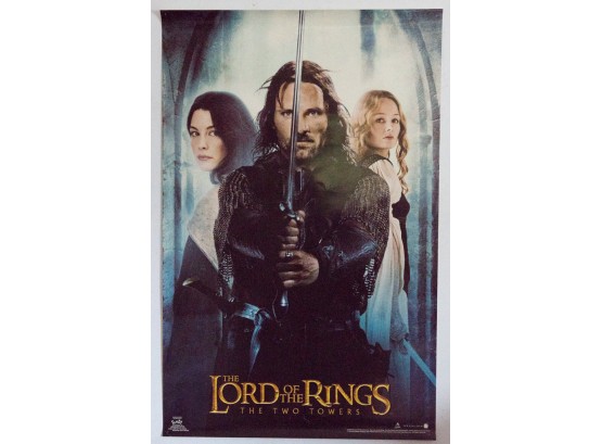 2002 Lord Of The Rings Poster The Two Towers