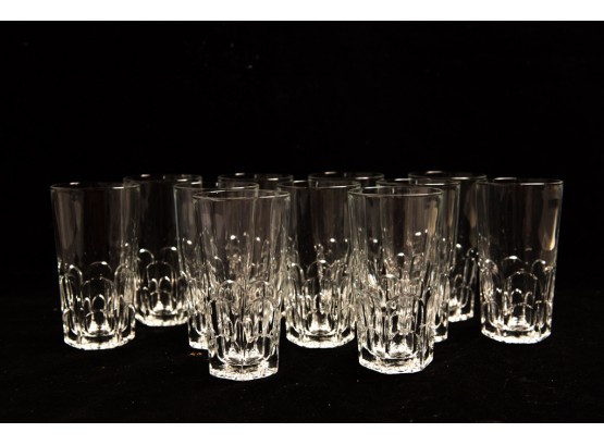 Lot Of 11 Water Glasses
