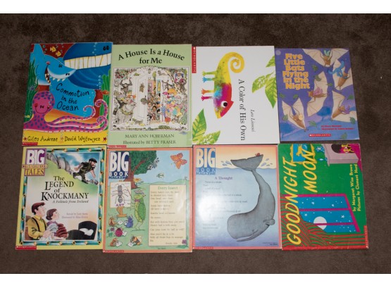 Lot Of Extra Large Kids Books Including Goodnight Moon