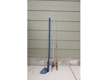 Fishing Poles And Carrying Case