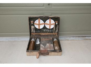 Vintage Travel Picnic Set From Merry Meadows Farm New Jersey