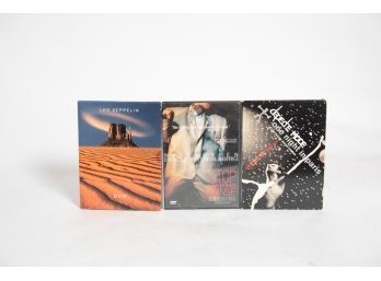 Led Zeppelin, Talking Heads And Depeche Mode Concert DVDs