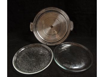 14' Manhattan Glass Plate And 12' Glass Plates