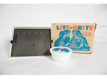 Vintage Lite-Brite With Original Box