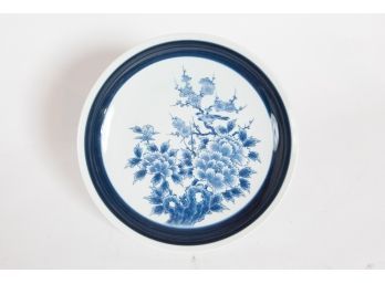 Blue And White 12' Platter Bowl