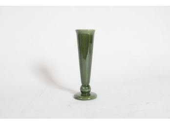 Dark Green Haeger 9.5' Bud Vase