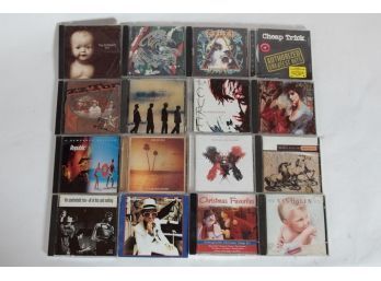 Lot Of 16 CDs Including Psychedelic Furs, Def Leppard, The Cure Van Halen