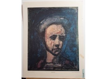 'Head Of A Young Boy' Georges Rouault Print