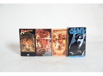 Star Wars And Indiana Jones Trilogy VHS