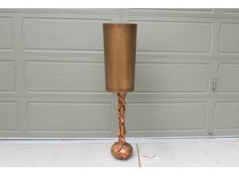 Extra Tall Ceramic Ribbon Lamp
