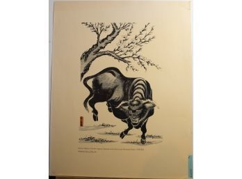 'Bull' By Sekkyo Print