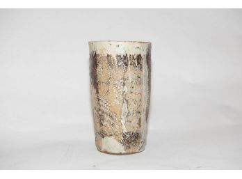 11' Snake Skin Pottery Vase