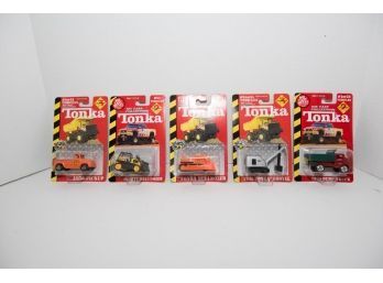 2000 And 2002 Tonka Die Cast Utility Vehicles Including 1949 Shovel