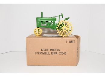 Scale Model Of Model G Tractor Stamped J.L.E. II #3456  *new*