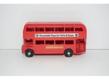 Tudor Rose London Transport Plastic Double-decker Bus
