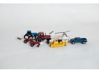 Lot Of ERTL Tomy Die Cast Tractors With Tags