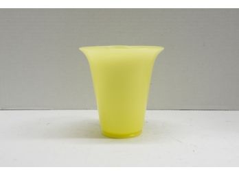 1932 Fenton Chinese Yellow 6.25' Vase