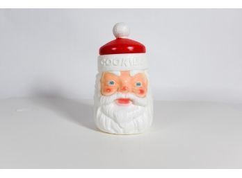 12' Vintage Empire Plastics Santa Blow Mold Cookie Jar