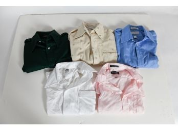 Vintage Men's Shirts Size 15 And 15 1/2