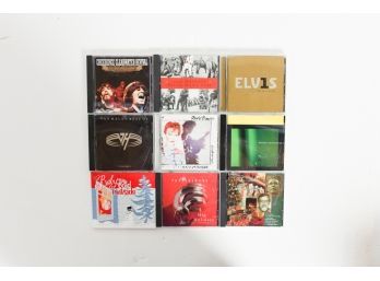 Lot Of CDs Including Van Halen And David Bowie