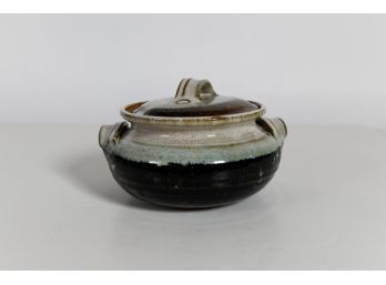 4.5' Divina Mexican Pottery Lidded Dish