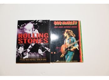 The Rolling Stones And Bob Marley Books