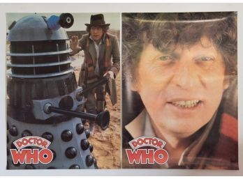 Dr. Who Promo Posters DPH 101 And 103
