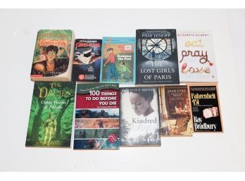 Lot Of Paperback Books Including Gremlins And The Lost Girls Of Paris