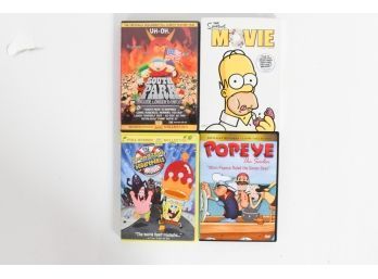 Lot Of DVDs Including The Simpsons Movie