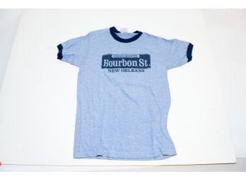 Vintage Hanes 'Bourbon Street' T Shirt Size Medium