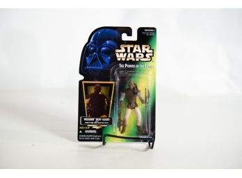 1996 Kenner Star Wars The Power Of The Force Weequay Skiff Guard With Force Pike And Blaster Rifle