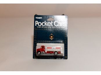 1986 Tomy Pocket Car Esso Semi Fuel Tanker