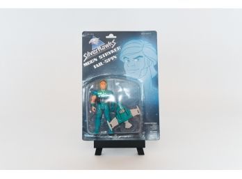 1987 SilverHawks Moon Stryker With Tail-spin Action Figure