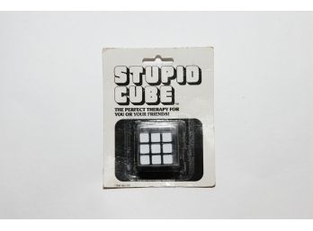 1981 Remco Stupid Cube White