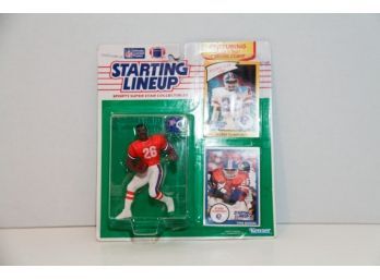 1990 Kenner Starting Lineup Denver Broncos Bobby Humphrey