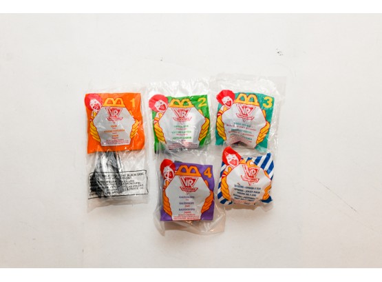 1995 VR Troopers McDonalds Happy Meal Toy Set 1-5 Plus Under 3 Toy